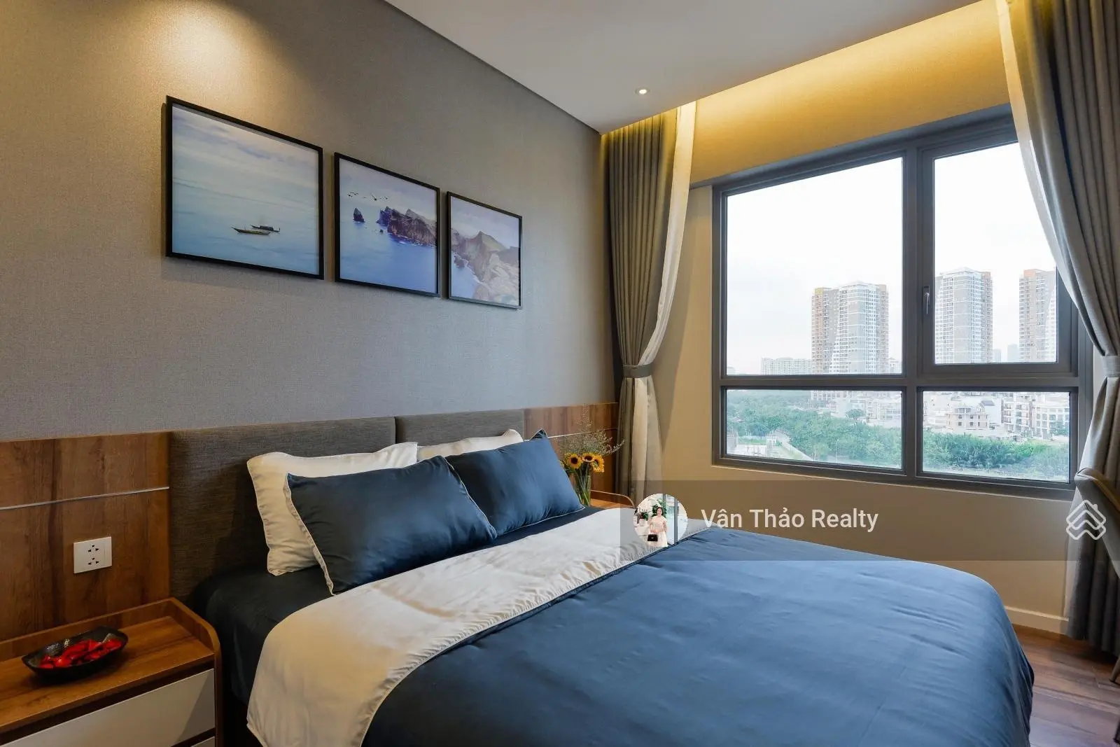 Full kính ngắm bình minh/ hoàng hôn cực đỉnh - căn hộ 1-2-3-4PN tiêu chuẩn Resort - ngay gần Quận 1