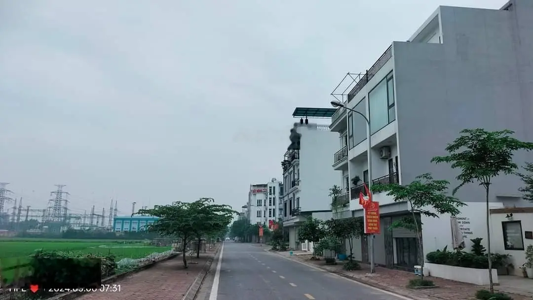 Bán đất đẹp tái định cư Giang Biên, Long Biên, Hà Nội, 69m, mặt tiền 3,83m, giá 143 triệu/m2