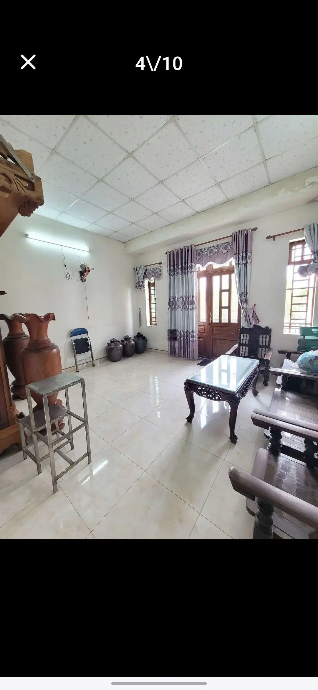 Nhà 2 lầu 1 triệt gần sân vận động Đông Hòa