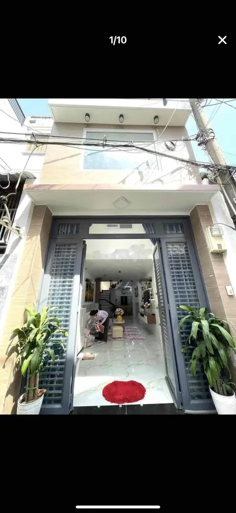 CẦN BÁN GẤP NHÀ NGUYỄN THIỆN THUẬT, P.3, Q.3, DT 45,5m2, GIÁ 1TỈ570TR