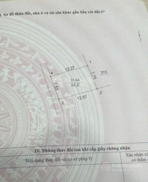 Bán nhà 3 tầng ở Đa Sỹ Kiến Hưng, ngõ rộng, gần ô tô, giá 100 triệu/m²