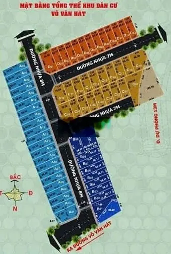 Bán Lô Đất 53,2m2 Hẻm 218 Đường Võ Văn Hát P. Long Trường