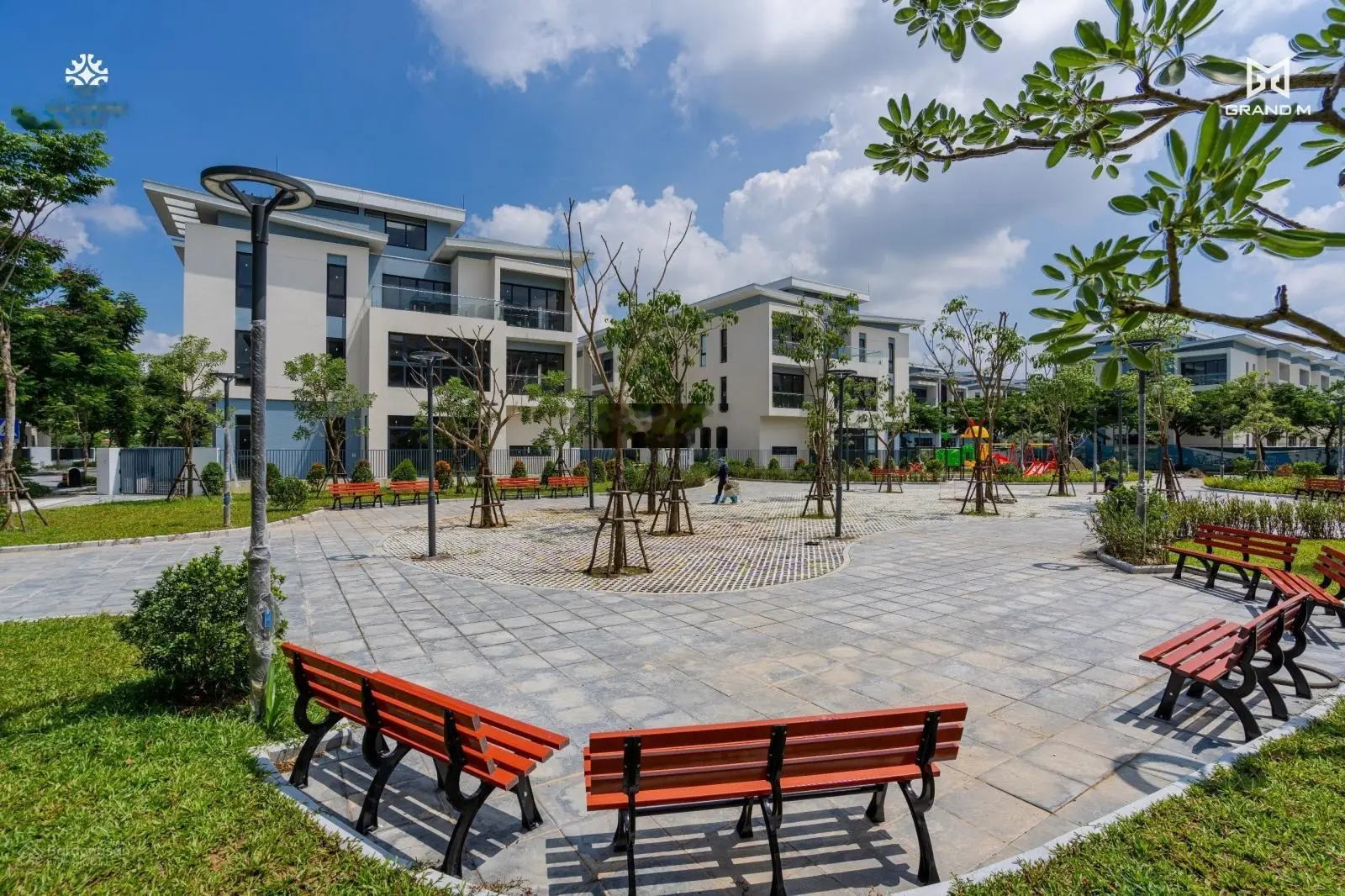 Bán biệt thự sân vườn An Quý Villa-Dương Nội-Lô góc - Hướng mát Đông Nam - Đường 32m DT 233m2-35 tỷ