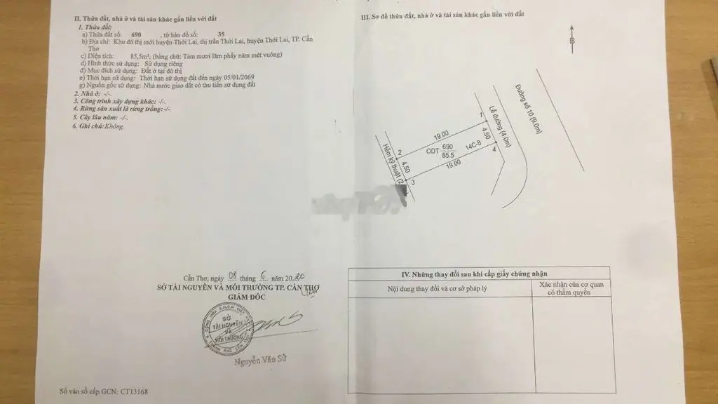 2,2 TỶ BÁN NHÀ TẠI KHU ĐÔ THỊ MỚI THỊ TRẤN THỚI LAI 1 TRỆT 1 LẦU TẠI