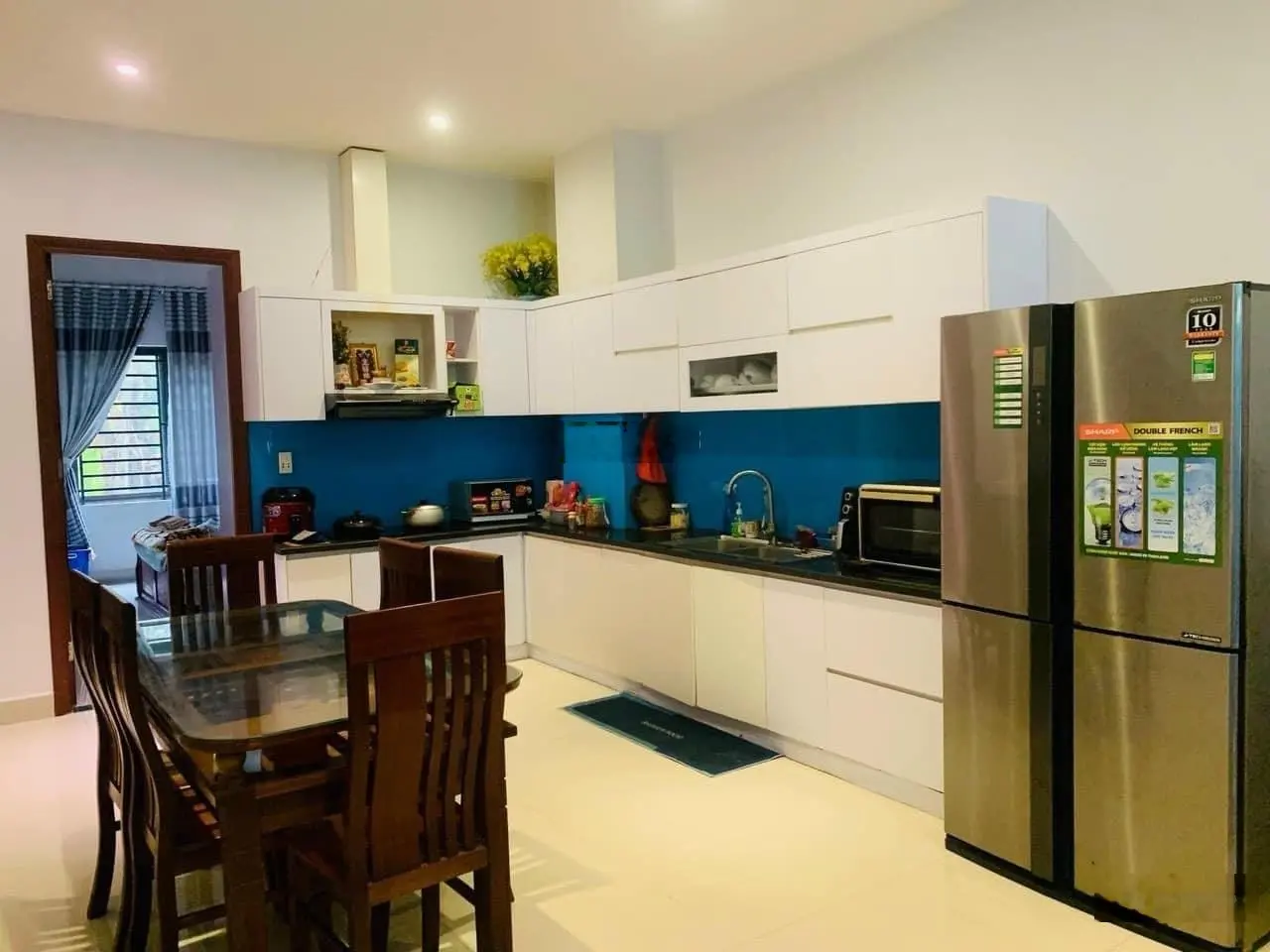 NHÀ 4 TẦNG 5 PN ĐƯỜNG 7.5M KHU NAM VIỆT Á - Diện Tích: 95m2; DTSD: 332,2 m2 - Đường 7m5 lề 4m.
