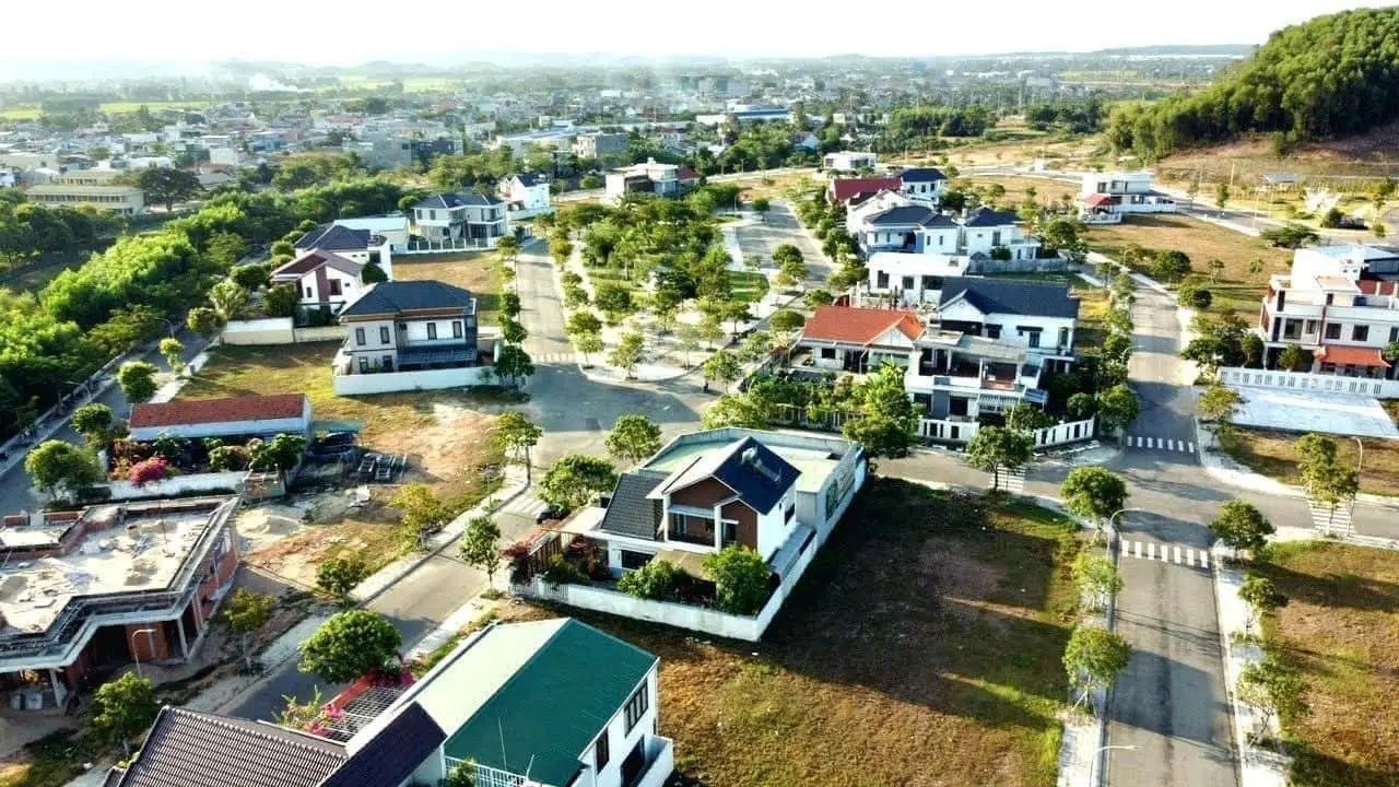 Lô góc biệt thự 317m2 KDC 577 - dự án đẹp nhất Quảng Ngãi
