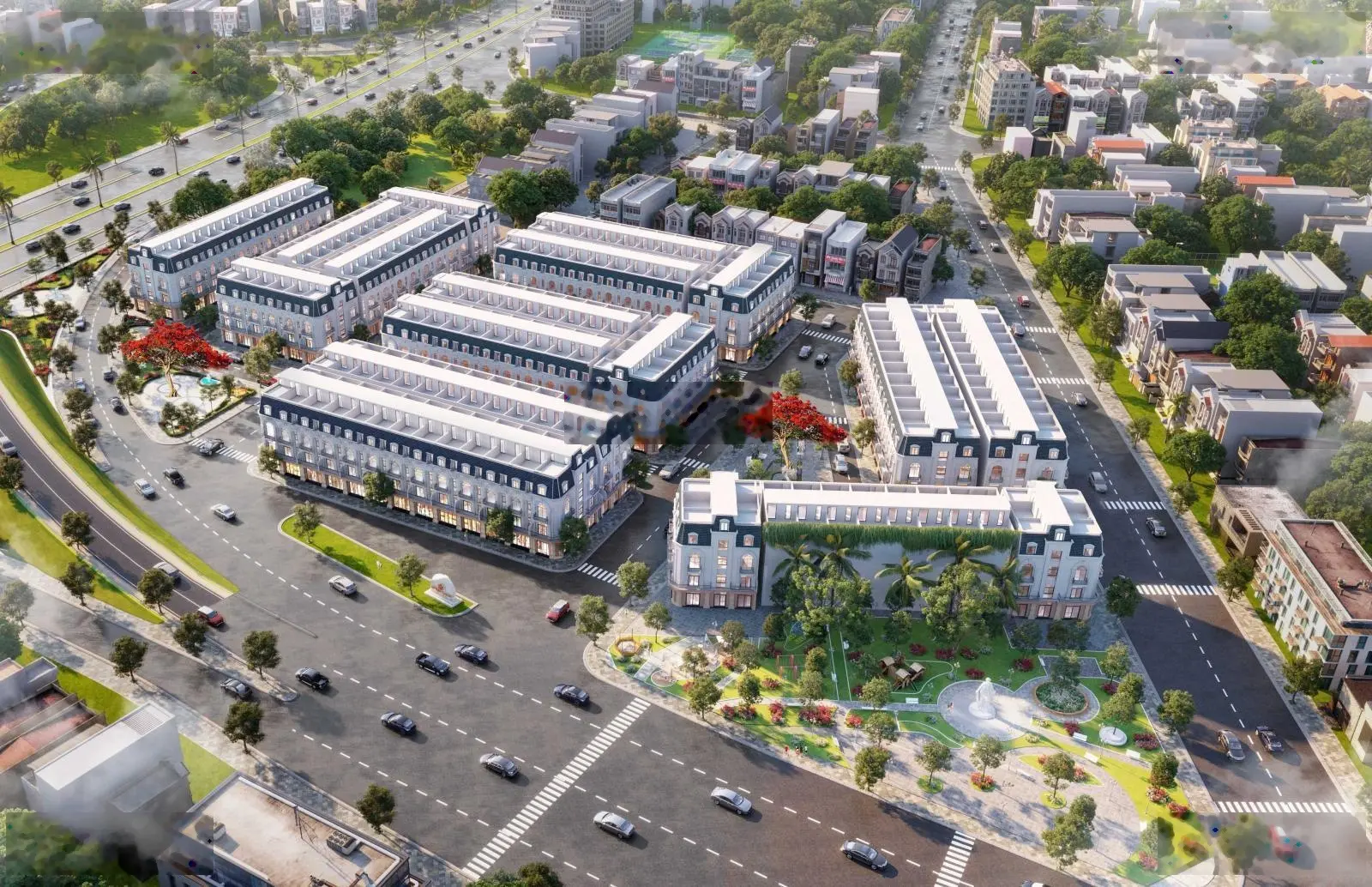 Bán liền kề 4PN, 4WC, 60m2, hướng Đông Nam giá chỉ 4,4 tỷ tại Star Central, Bùi Viện, Kiến An