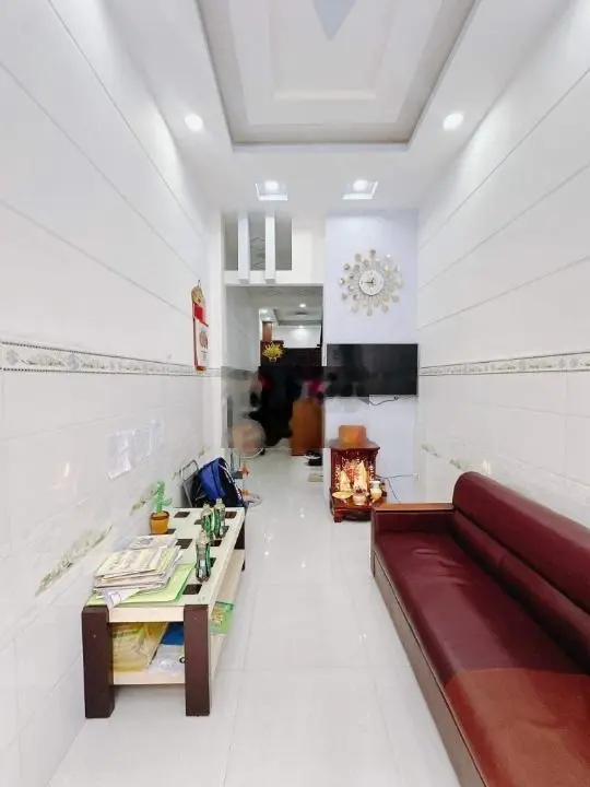 🔴Nhà mới 4 tầng (dt sàn 104m2) hẻm 3m đường Nguyễn Khoái P4Q4