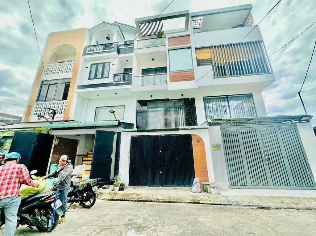 Bán Nhà 3 Tầng Đẹp Kiên Cố - Ngang 4,8M - Đường Oto 6M - Linh Đông