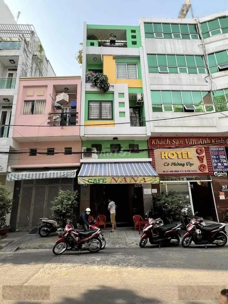 Nhà mặt tiền đường Hoa Hồng , Phú Nhuận , DT 8x14m, 4 tầng, giá 38 tỷ