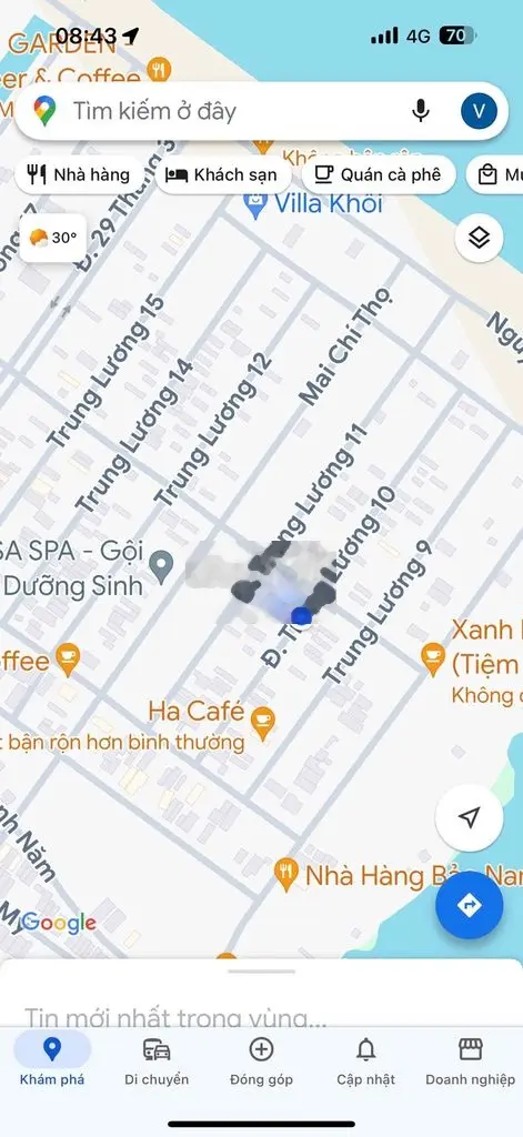 Bán đất đường Trung Lương 10 đảo Vip Hoà Xuân, Cẩm Lệ giá rẻ