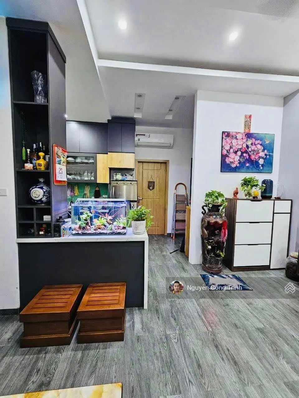 Chung Cư Bao Bì Ngõ 15 An Dương Vương, Phú Thượng, Tây Hồ. Dt 77/80m2. Tầng 3. Mt 5m. Giá 4.35 Tỷ.