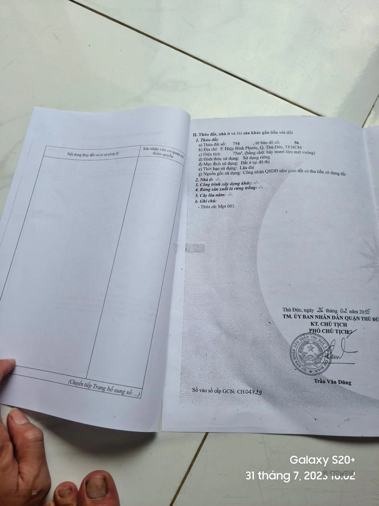 Bán nhà mặt tiền hẻm 12 - Đường số 8 - Hiệp Bình Phước - Thủ Đức,Diện tích 75m2(4x19m) Giá 7,5tỷ