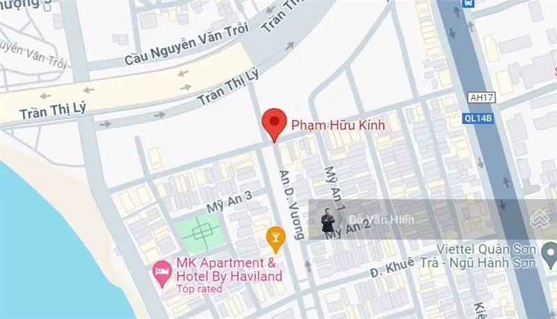 Bán đất đường Phạm Hữu Kính, ngang 12.5 mét, gần dự án Sun Cosmo