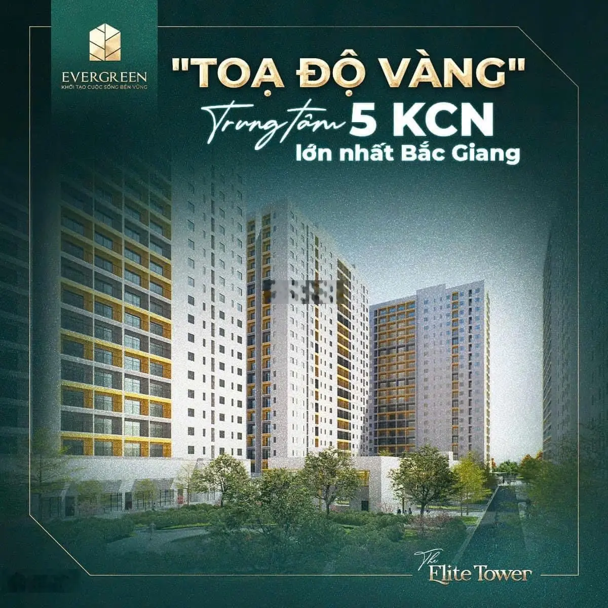 Chỉ cần 370tr sở hữu căn hộ tại KCN Quang Châu, cam kết cho thuê