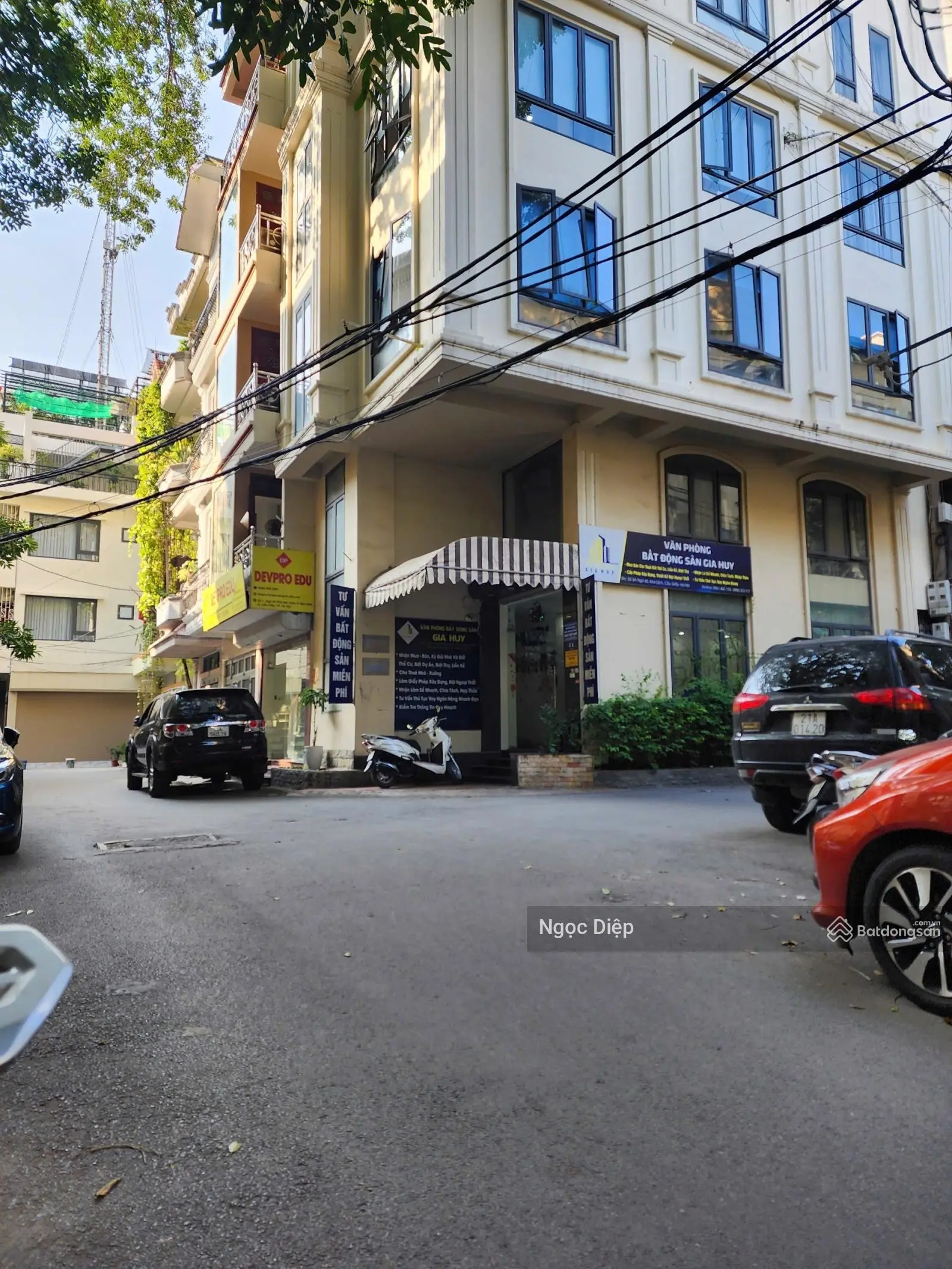 Bán toà nhà vp mặt phố mai dịch cầu giấy dt50m 5t 6mt giá đầu tư 0945 453 ***