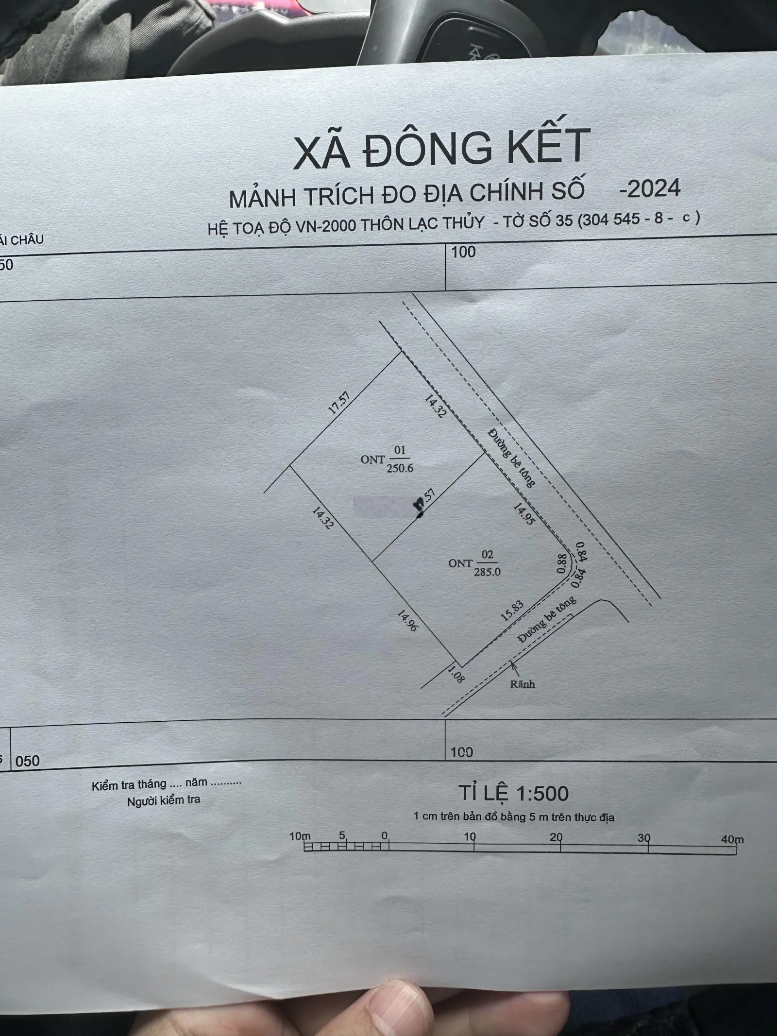 Tôi chính chủ bán lô góc 535m2, MT 30m tại Đông Kết - Khoái Châu, đường 5m thông. Giá vài triệu/m2