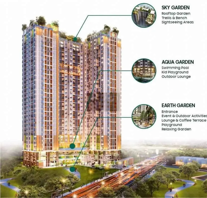 Căn hộ Phú Đông Sky Garden (Phú Đông 3), 68 - 73m2, chiết khấu 15%