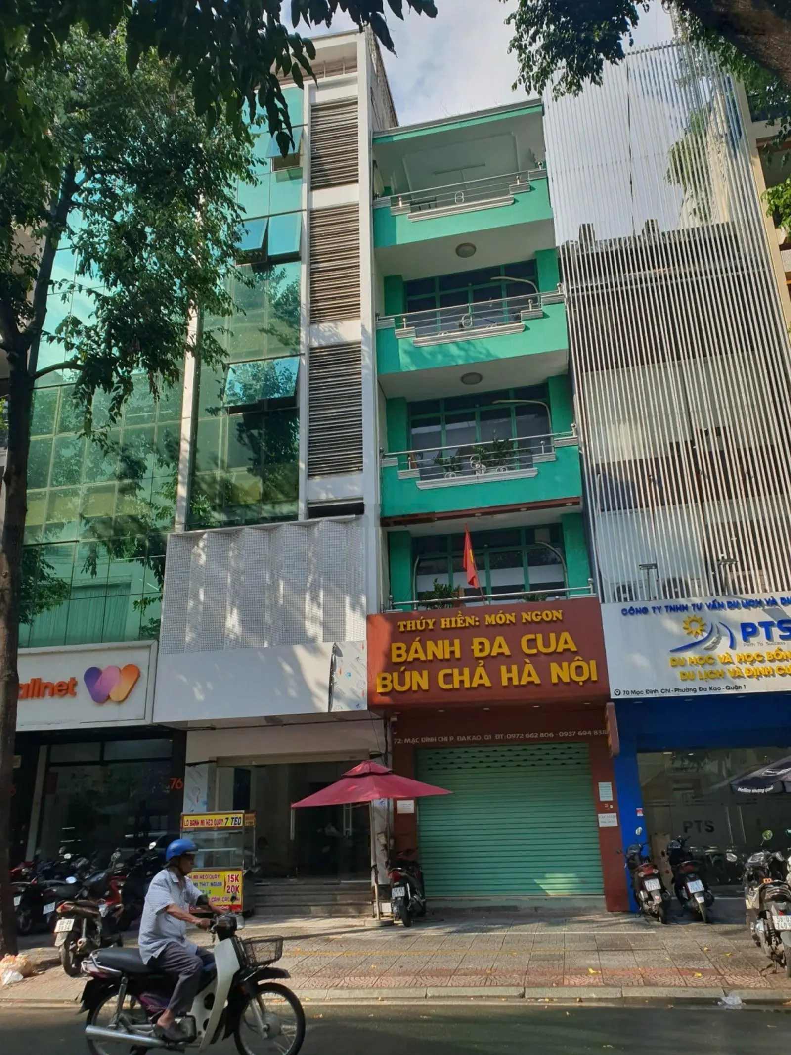 Bán nhà mặt tiền Mạc Đĩnh Chi, P.ĐaKao, Quận 1: DT 80m2(4x20m); 5 Lầu_HĐT 100Tr/tháng