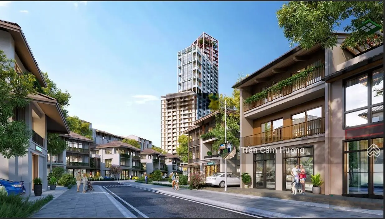 Cẩm Hương - Sun Group mở bán biệt thự liền kề Sun Cosmo ngay cầu Trần Thị Lý (6 tầng, DT 100m2)