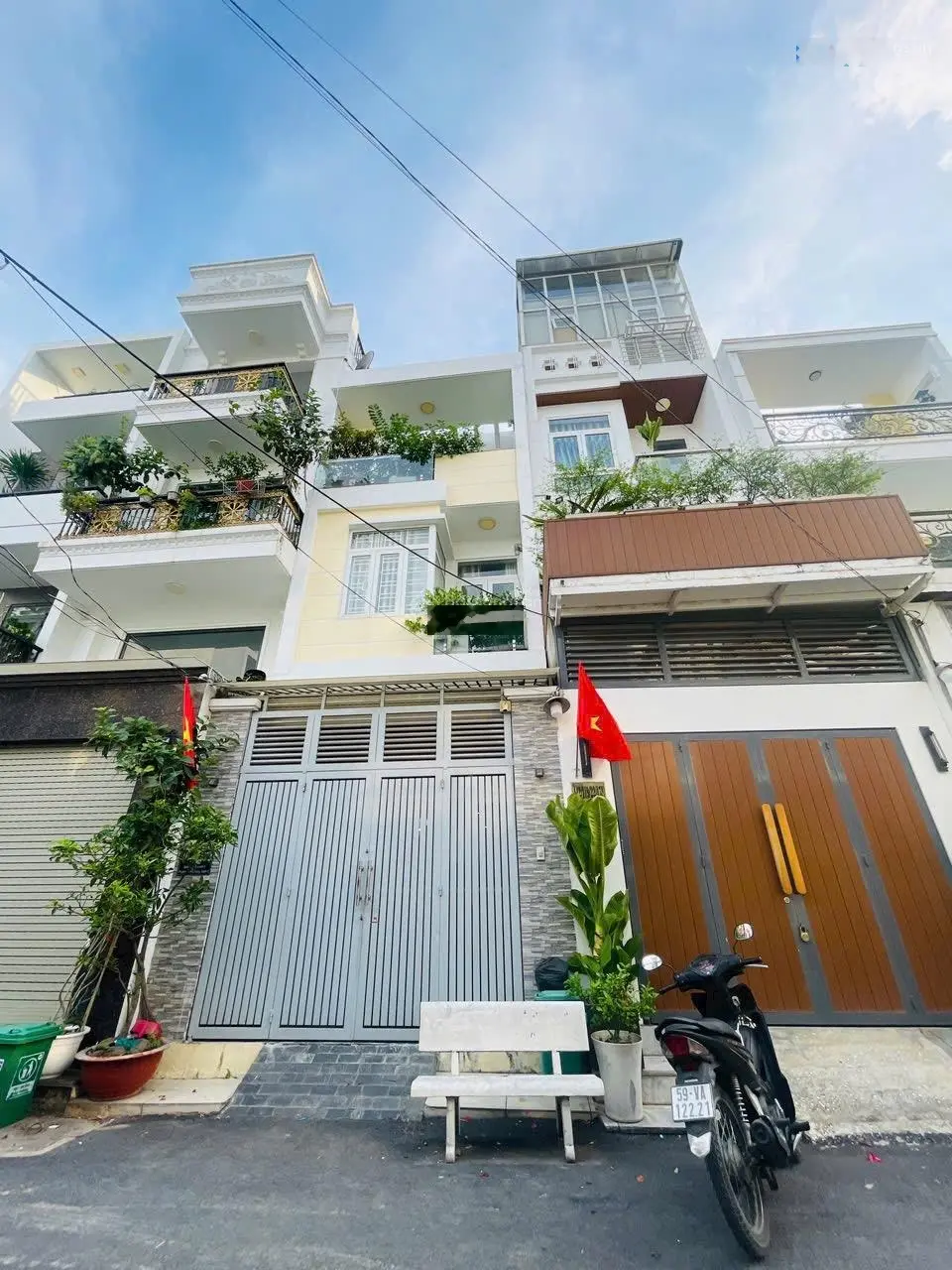 Nhà An Phú Đông view sông SG - 4 tầng - khu villa xanh - 4pn - 5.5 tỷ