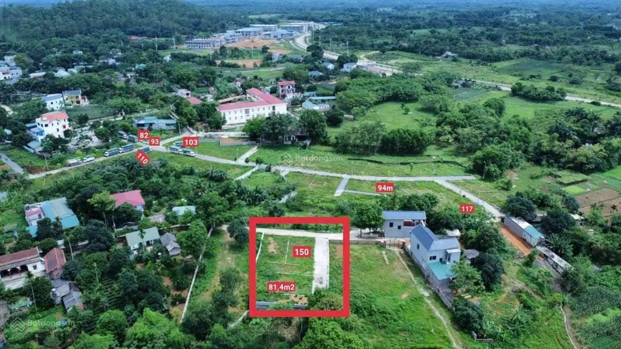 Bán lô góc 150,6m2 tại thôn Miễu-Tiến Xuân, cạnh trường đại học Việt Nhật, đại học Quốc Gia Hòa Lạc