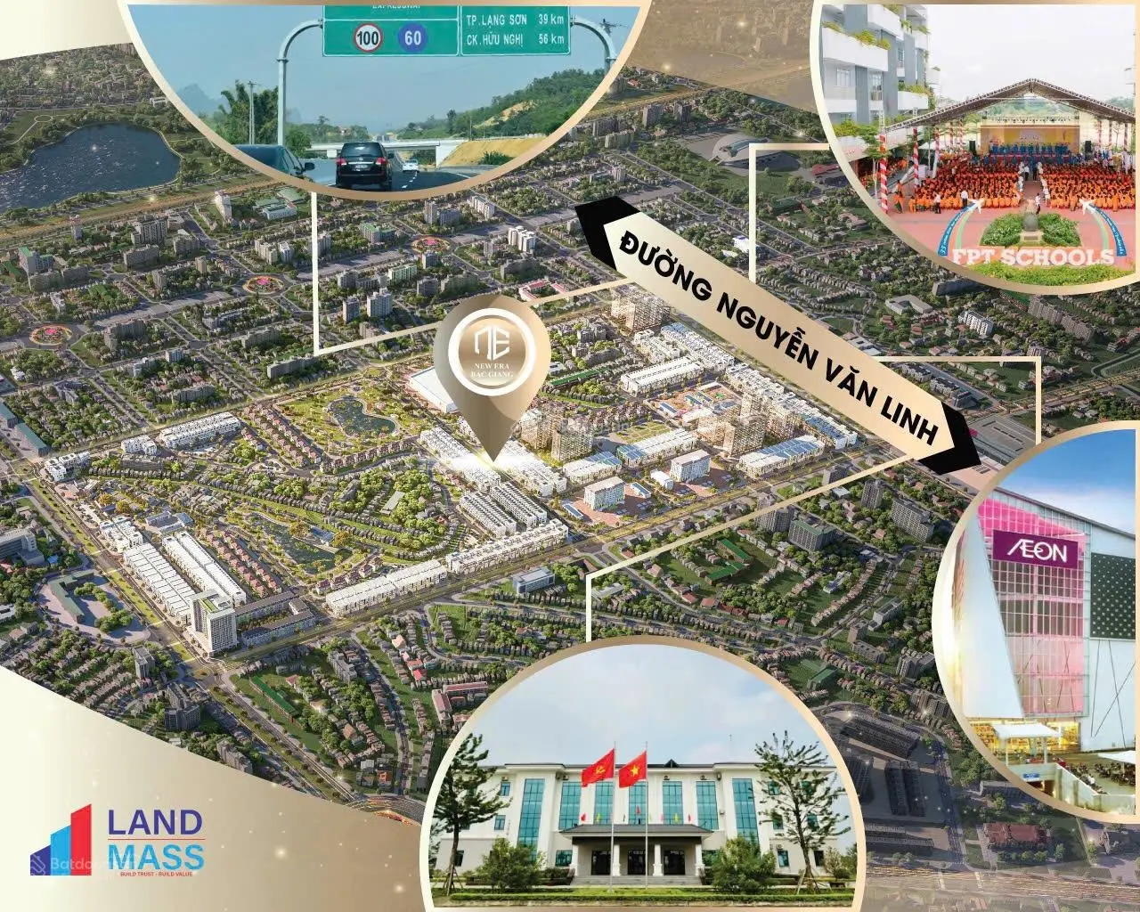 Bán đất nền làn 1 đường Minh Khai dự án New Era Bắc Giang, giá cực chất 14 tỷ, 133m2