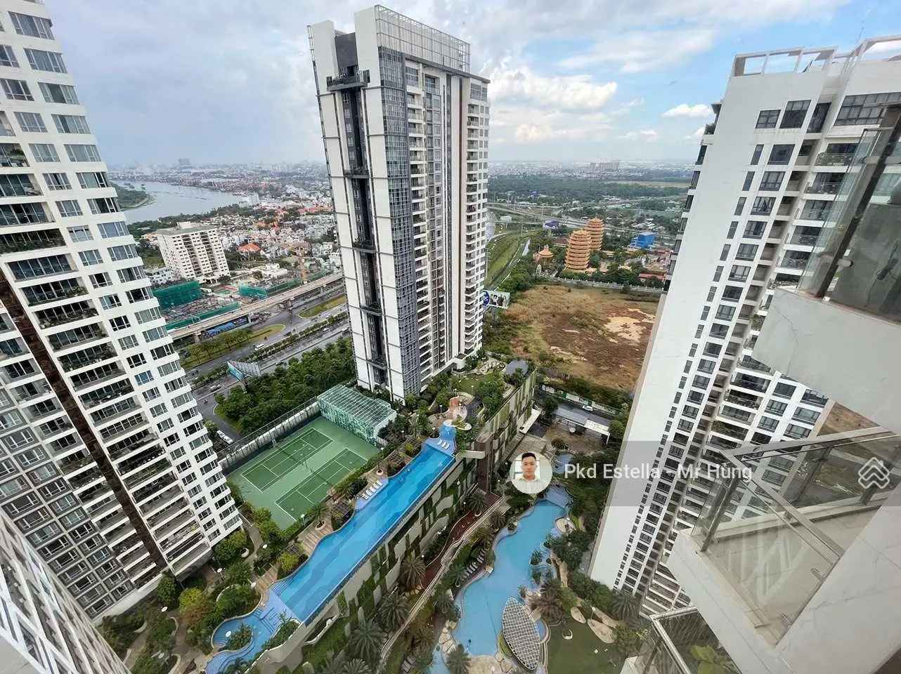 Bán căn Penthouse Estella Heights độc nhất 338m2, nhà thô, giá rẻ có 1 không 2. LH 0901 840 ***