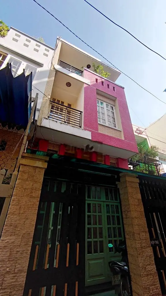 NHÀ HẺM 3 LẦU ÂU CƠ NGAY CHỢ TÂN PHƯỚC TÂN BÌNH
