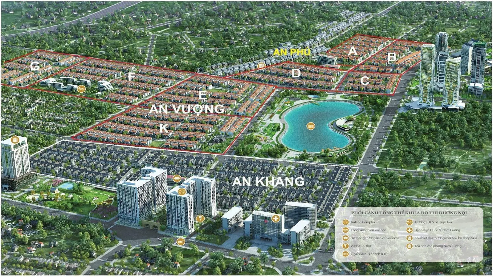 Mời Khách xem: Lô D3-33 An Vượng Villa đẹp nhất Dương Nội mặt đường 40m Lê Quang Đạo