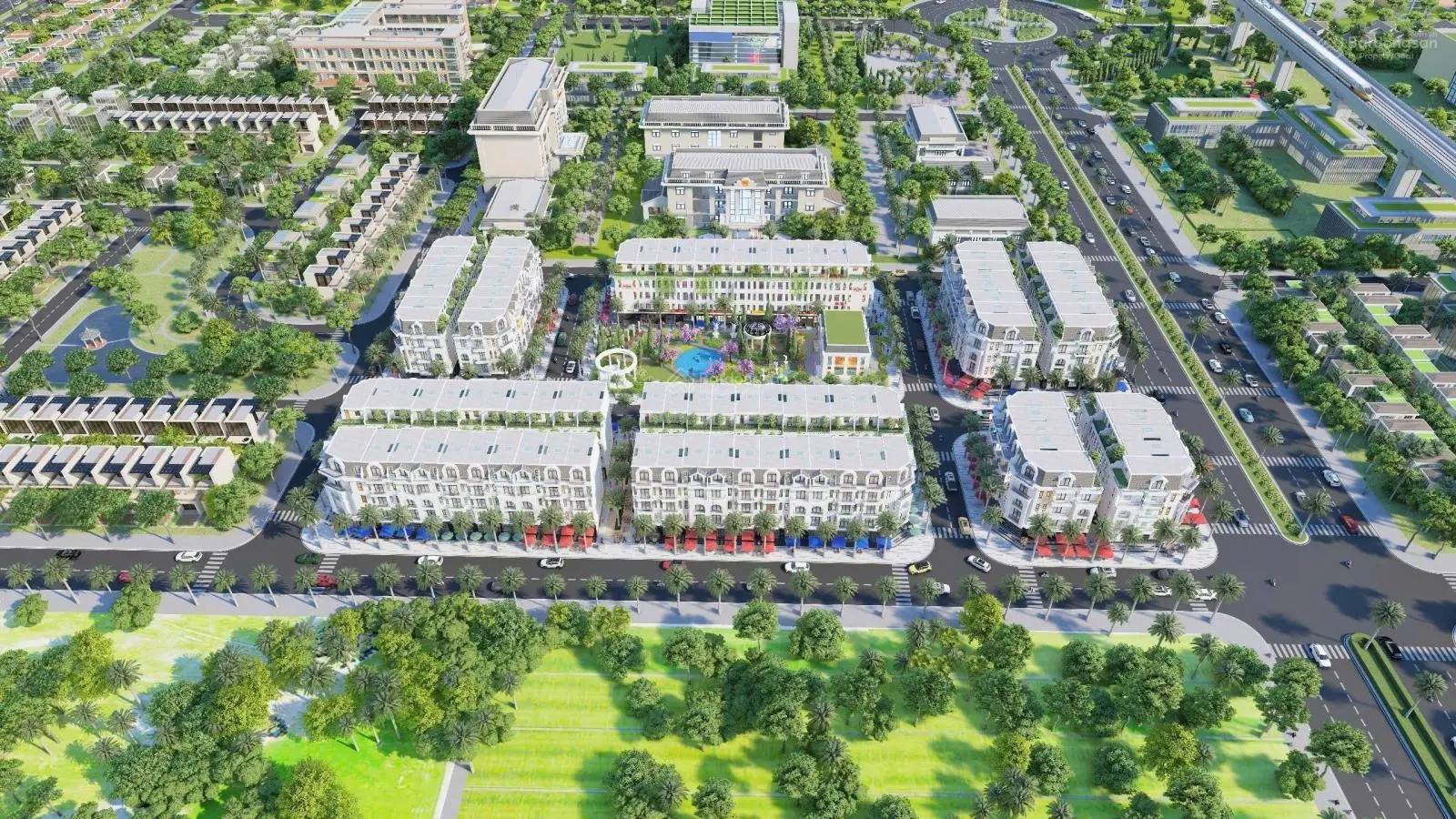 HOT! Shophouse Himlam Bouleva Thường Tín Mua Trực Tiếp CĐT, Căn áp góc đường 33m Lý Tử Tấn 18x tỷ