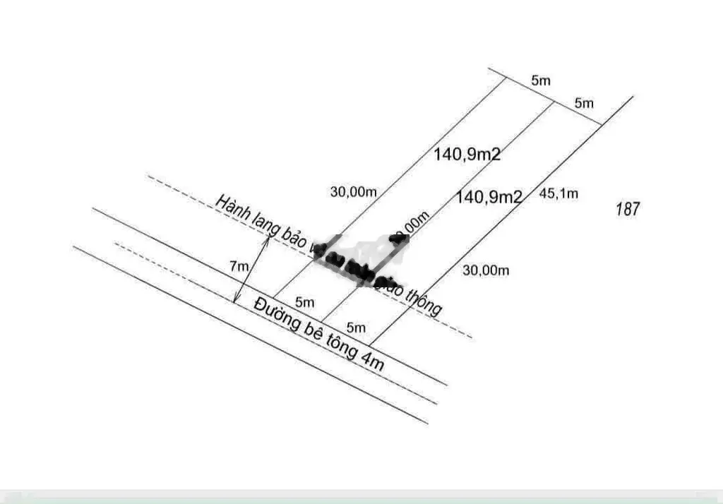 Thổ cư sạch đẹp. Cách nhựa 500m. Giá tốt