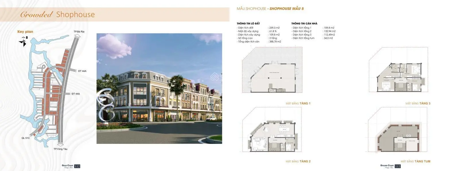 Thông tin giá bán & tiến độ thanh toán dự án Gold Coast Vũng Tàu | Chủ đầu tư Gold Coast Holdings