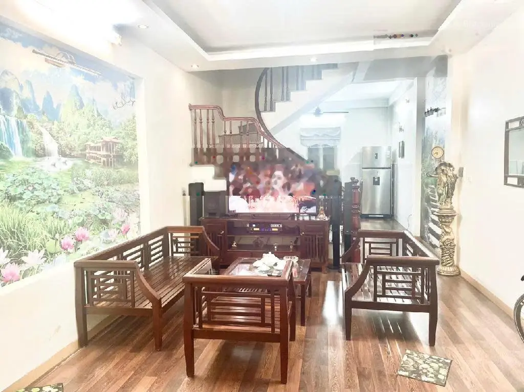 Kim Ngưu, ô tô đỗ cửa, ngõ thông, dân xây, nhà đẹp ở luôn, 46m2, 4 tầng, 4 pn chỉ 8,2 tỷ