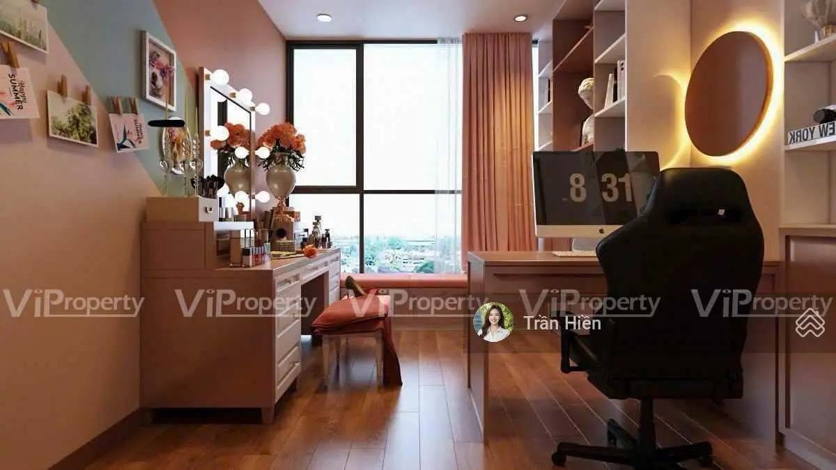 Bán căn hộ 3 phòng ngủ có sổ hồng, full nội thất Eco Green Saigon, bao hỗ trợ hồ sơ A-Z
