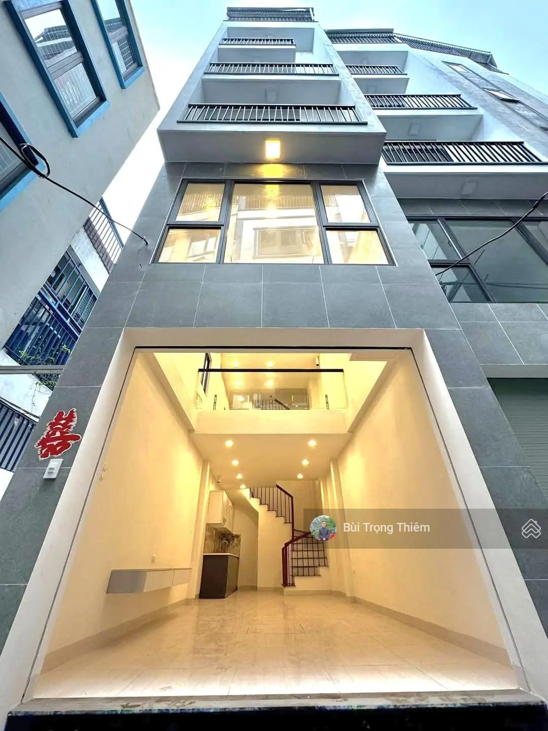 Bán nhà đẹp 6 tầng Phố Trạm, Long Biên gần đường Ô tô tránh, cách Aeon mall 300m
