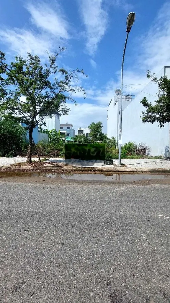 Bán lô đất 100m², đối diện công viên, khu điện âm Dầu Khí Hòa Quý