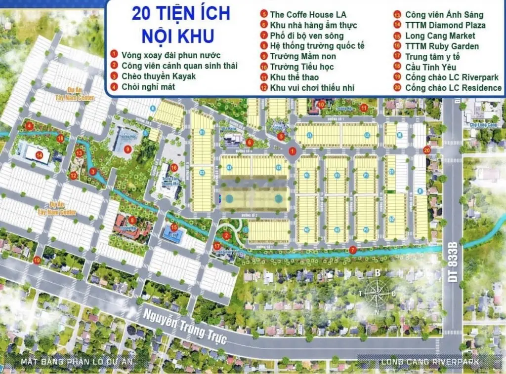 Chính chủ bán đất thổ cư dt:103,2m2 đuờng TL833B - Nguyễn Trung Trực