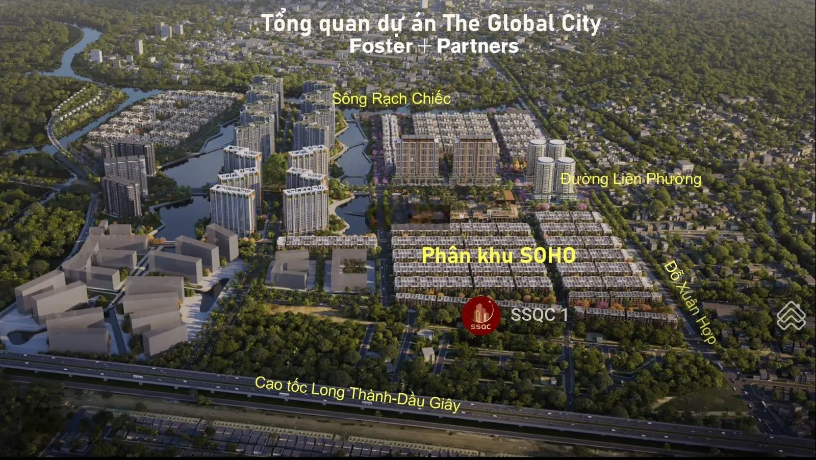 Tin thật 100% - Full giỏ hàng chuyển nhượng nhà phố SOHO giá rẻ kịch sàn - view đẹp The Global City