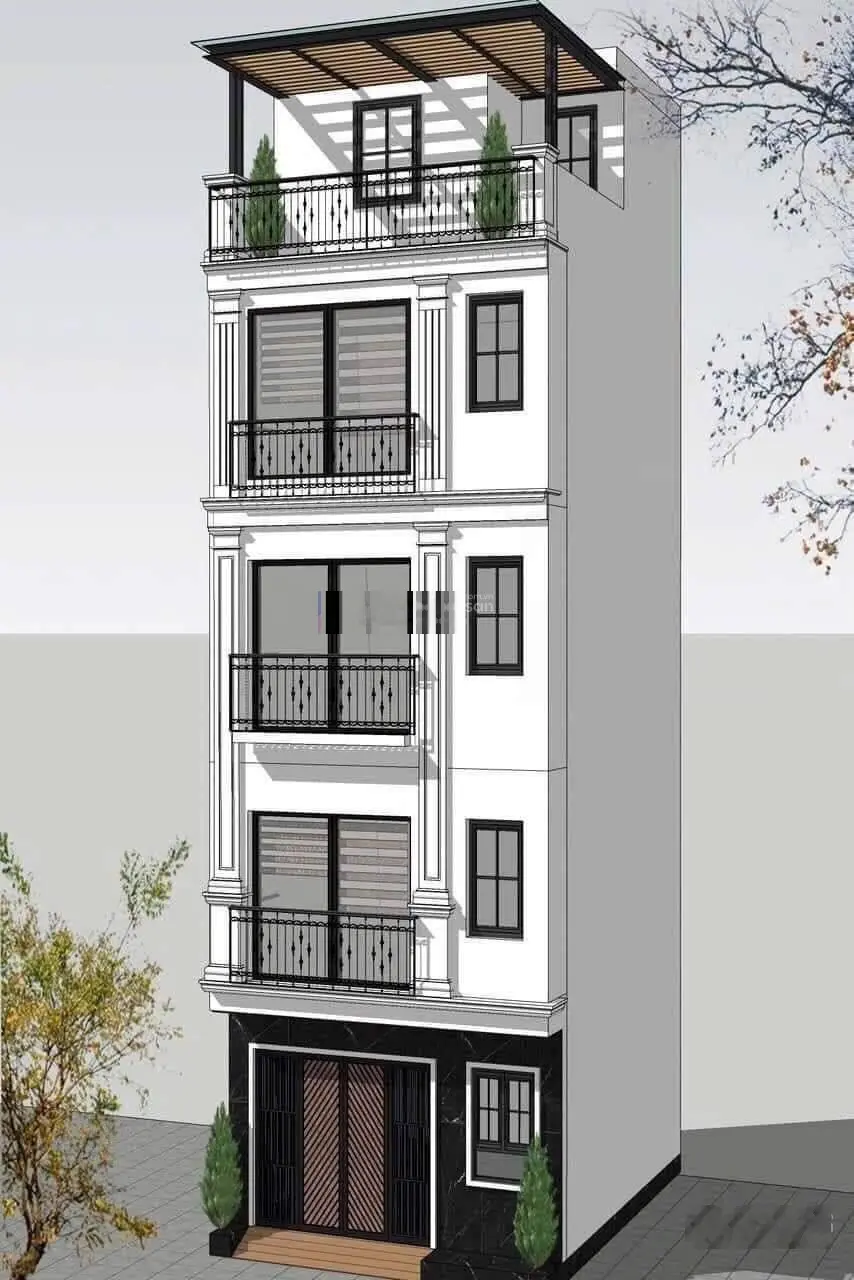 Bán nhà chính chủ trần phú mỗ lao hà đông - làng việt kiều châu âu 33.6m2 x 4,5 tầng mt 5 m