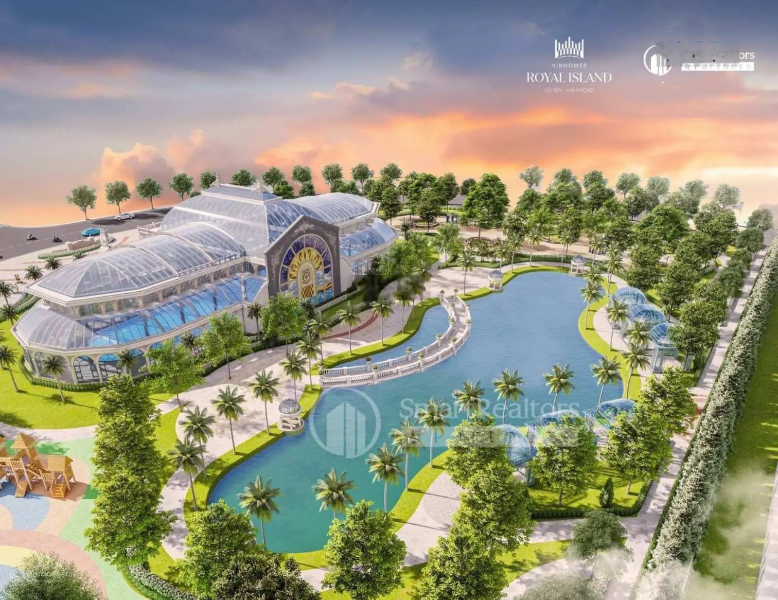 Biệt thự song lập hoàng gia 8 view hồ siêu rộng có chiết khấu 12%