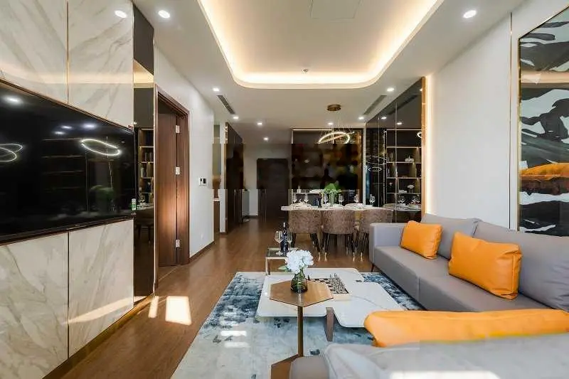 Bán căn hộ Vinhomes Green Bay Mễ Trì căn 57m2 đến 70m2 thiết kế 2PN 2WC giá 3 tỷ đến 5 tỷ full đồ