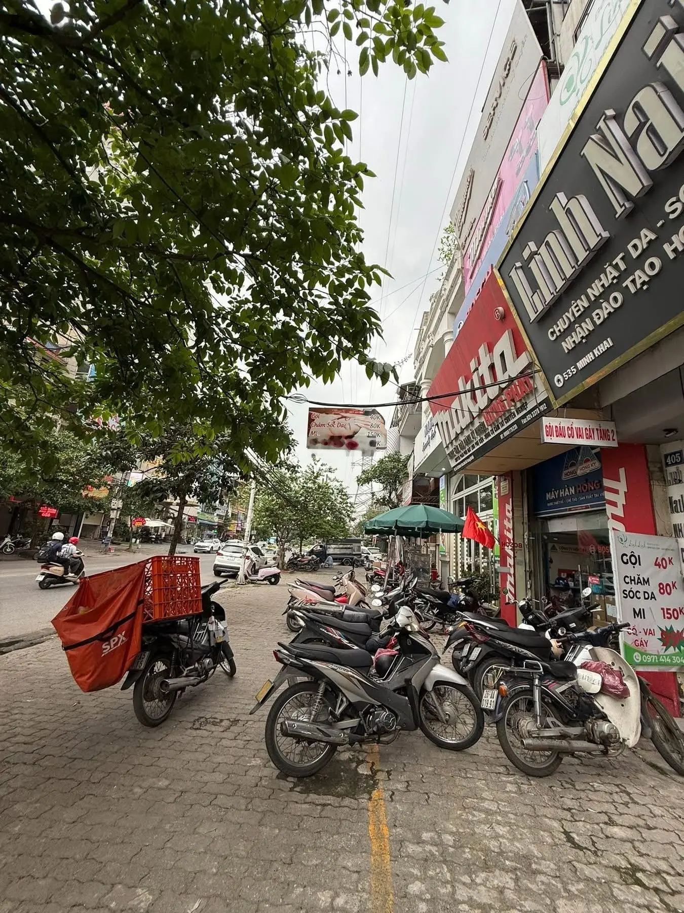 Chính chủ bán nhà mặt phố kinh doanh minh khai hai bà trưng - vỉa hè rộng thoáng - cho thuê ..v..