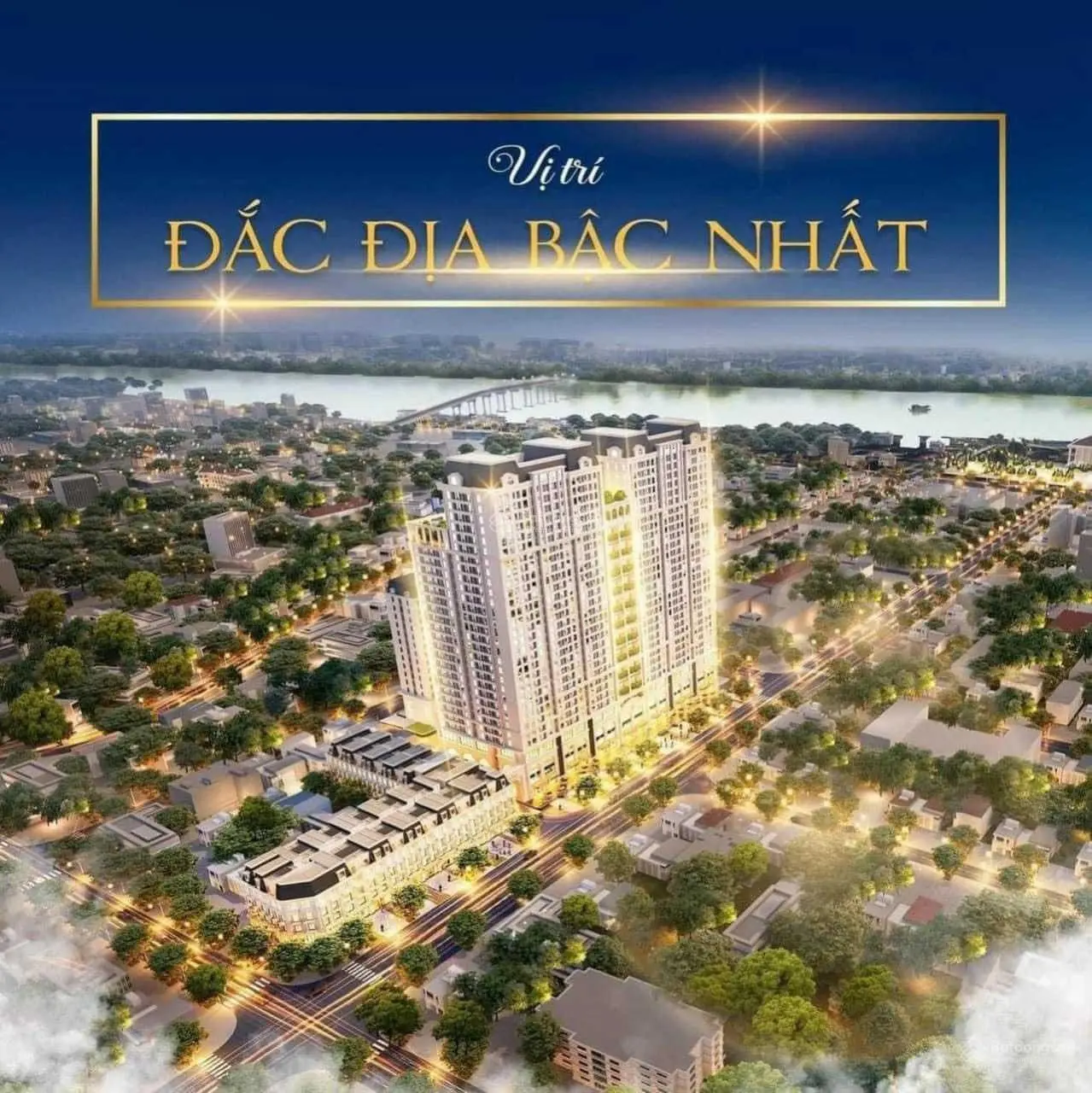 Chỉ với 513tr sở hữu ngay căn hộ 59,3m2 - 2PN tại Chung Cư Eden Garden Lê Lợi