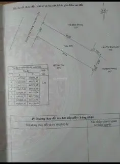 Bán 525,8m2 mặt tiền Cây Thông Trong, khu dân cư hiện hữu