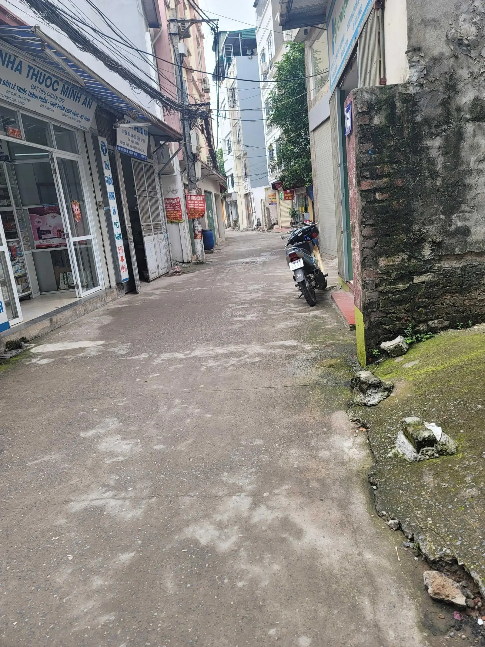 Chính chủ cần bán lô đất tại ngõ 37 phố Bằng liệt, giáp khu Tây Nam Linh Đàm. DT: 78m2* 5,7m