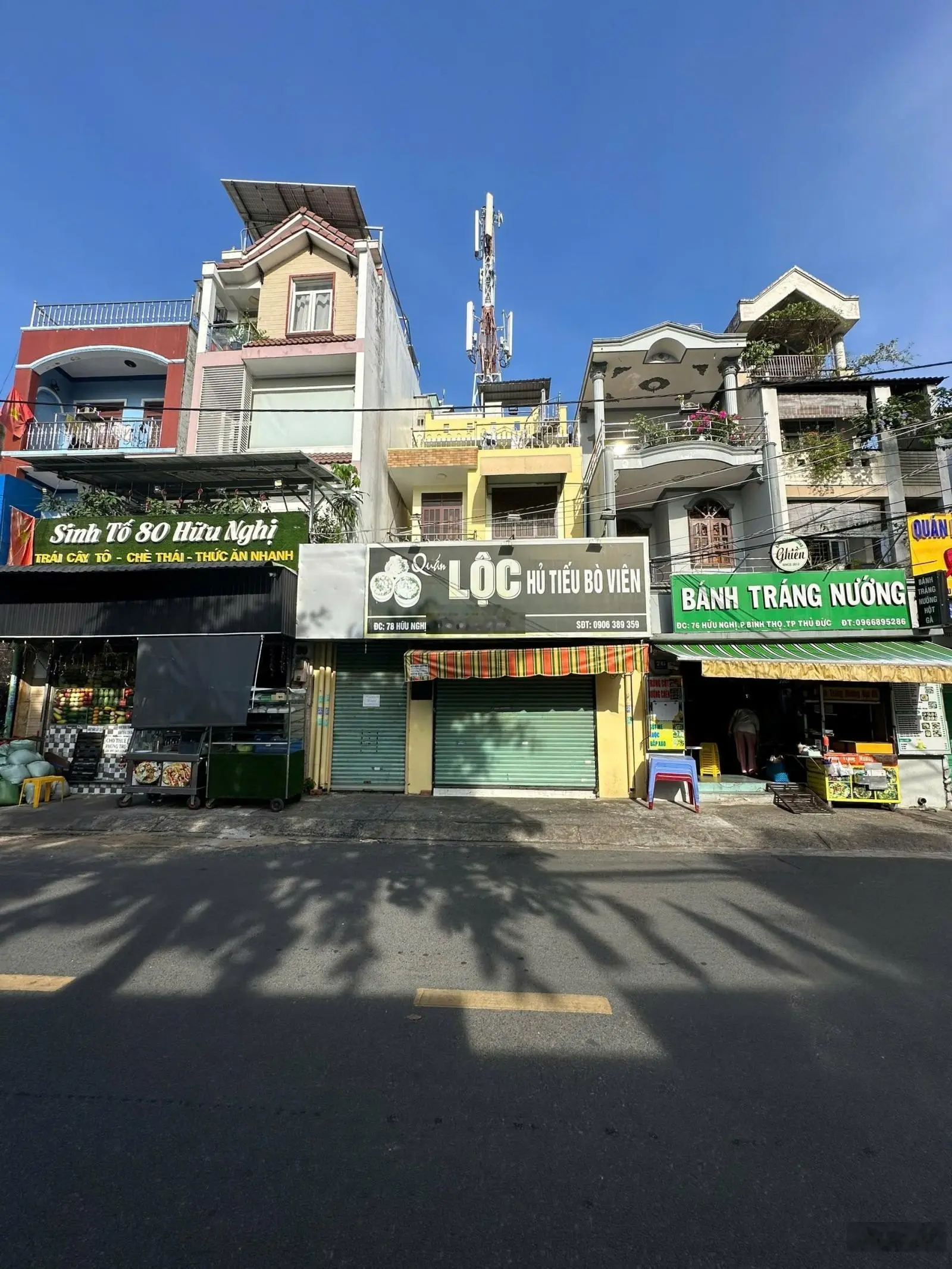 Bán nhà 3 tầng mặt tiền Hữu Nghị đang cho thuê 36tr/ 1 tháng.