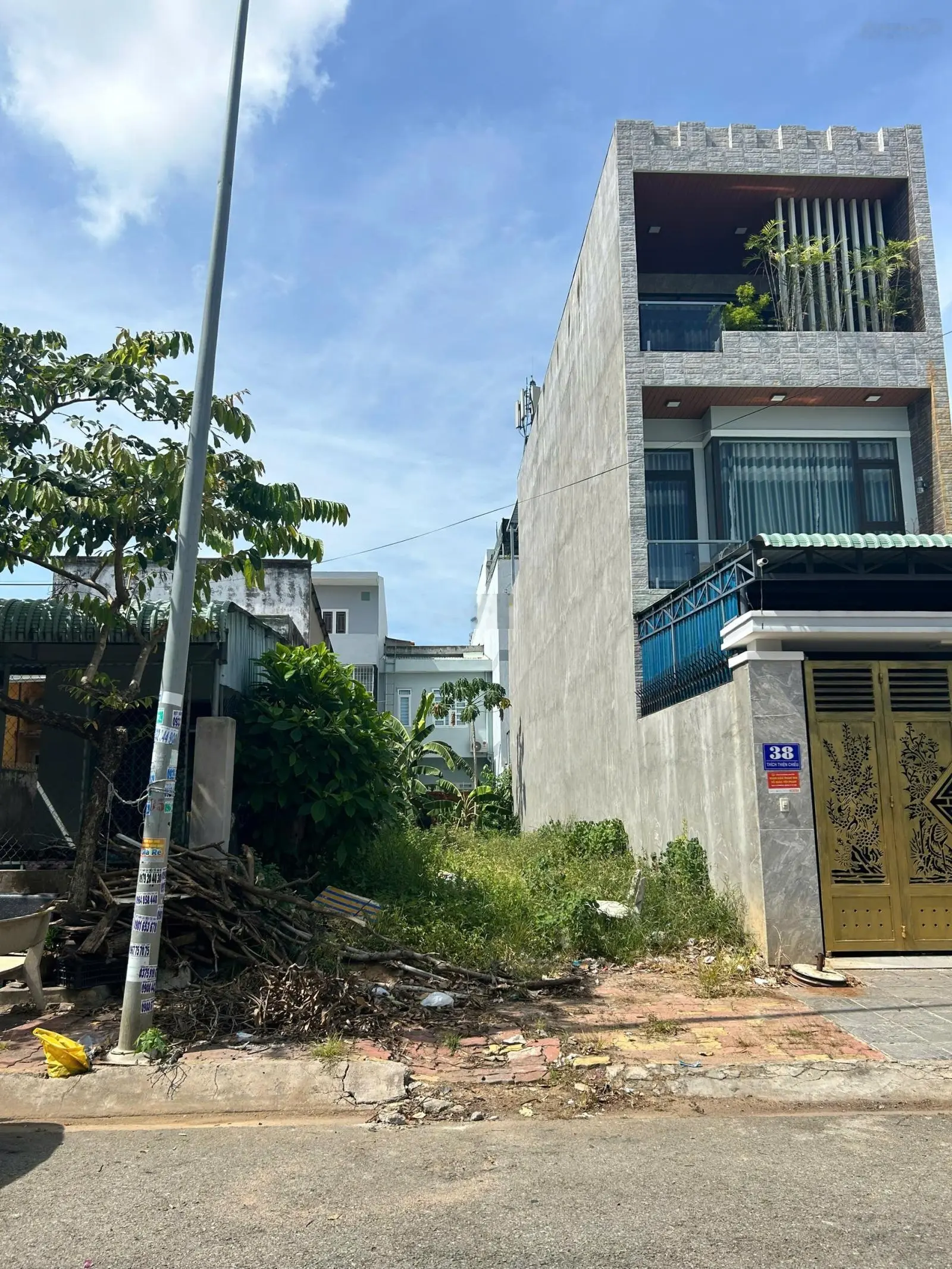 Chủ kẹt tiền bán gấp lô đất mặt tiền đường Thích Thiện Chiếu