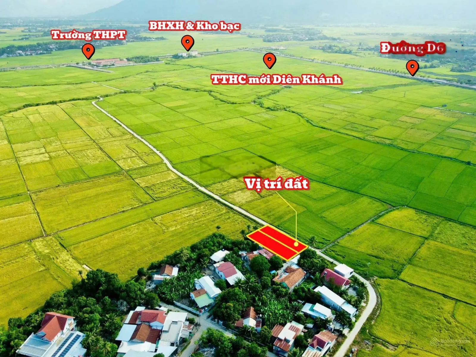 Bán siêu phẩm đất view cực đẹp tại Diên Lạc, ngay trung tâm hành chính Diên Khánh