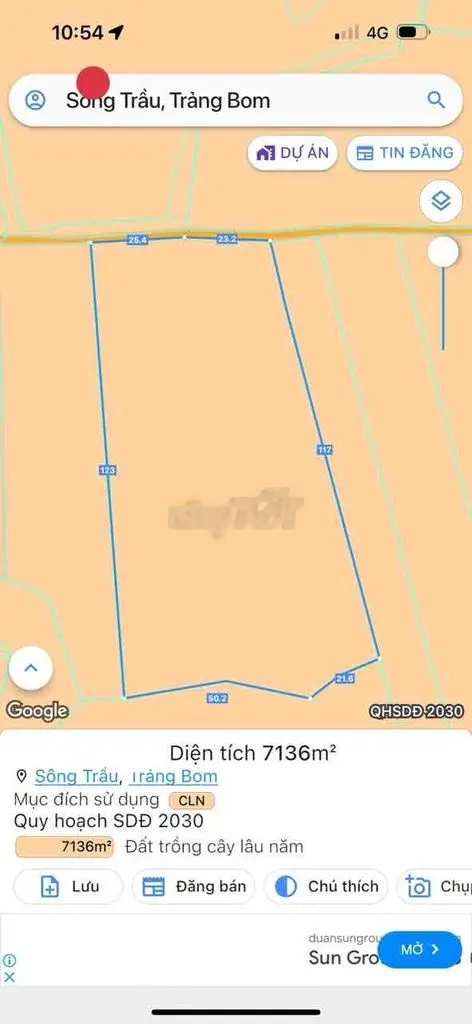 SIÊU NGỘP 7,1 sào cách nhựa 200m chỉ 5,4tỉ : Bán xử lý việc gấp